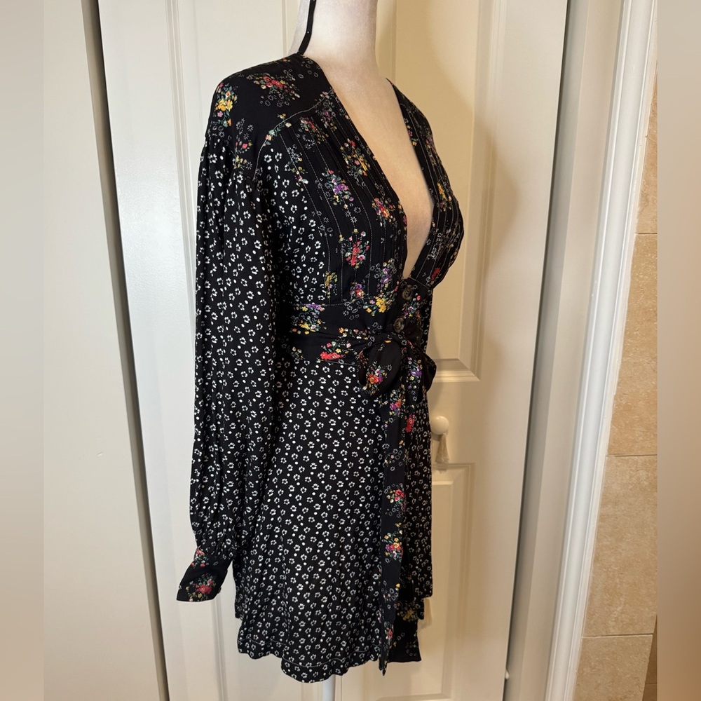 Free People Floral Print Wonderland Mini Dress - Picture 7 of 10